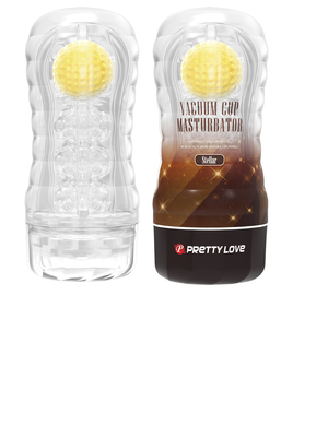 Мастурбатор - Pretty Love Vacuum Cup Masturbator Stellar Yellow 491 фото