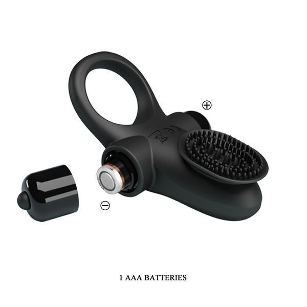 Ерекційне кільце - Pretty Love Vibrant Penis Ring II Black 99 фото