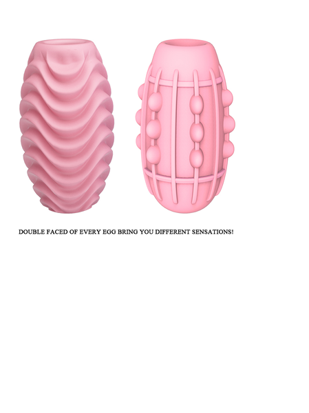 Мастурбатор - Pretty Love Passionate Double-Sided Egg 492 фото