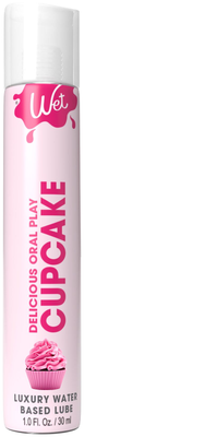 Лубрикант на водній основі Wet Oral Play Cupcake (30 мл), їстівний, без цукру 327 фото