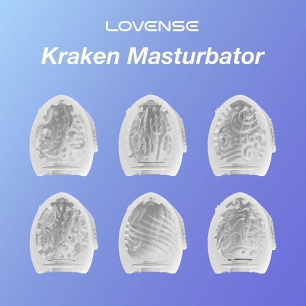 Мастурбатор-яйце Lovense Kraken masturbator egg box 432 фото