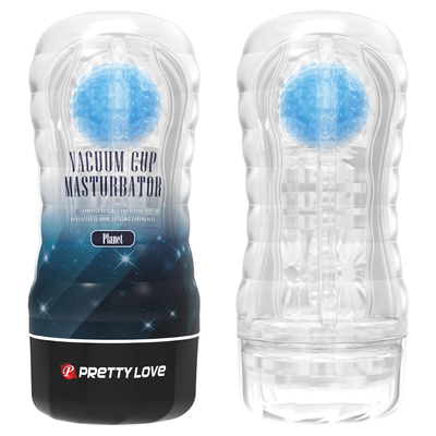 Мастурбатор - Pretty Love Vacuum Cup Masturbator Stellar Blue 490 фото